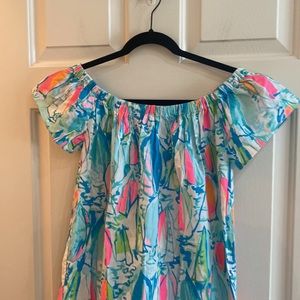Lilly Pulitzer Dress off the shoulder